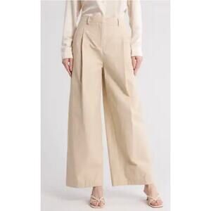 TWP Didi Wide Leg Khaki Pants - Size 4 - New Without Tags